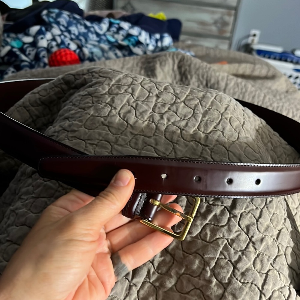Brighton belt size 42 brown leather